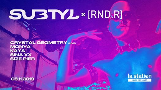 Subtyl X Rnd. ⏐ Crystal Geometry, Monya, Size Pier