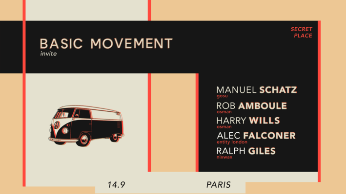 Basic Movement Invite Gosu & Nixwax At Secret Spot