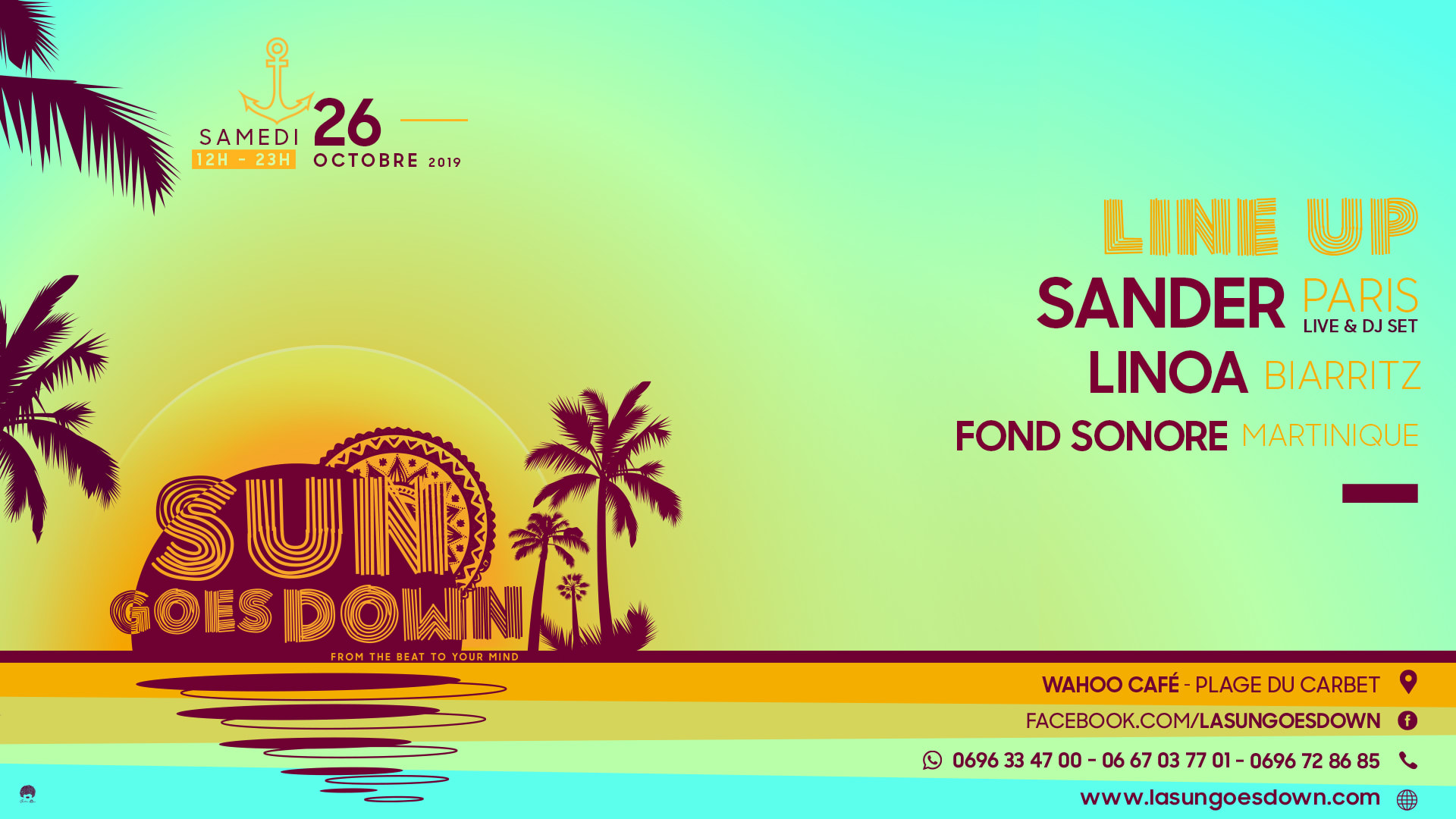 La Sun Goes Down - Sander (Live) / Linoa / Fondsonore