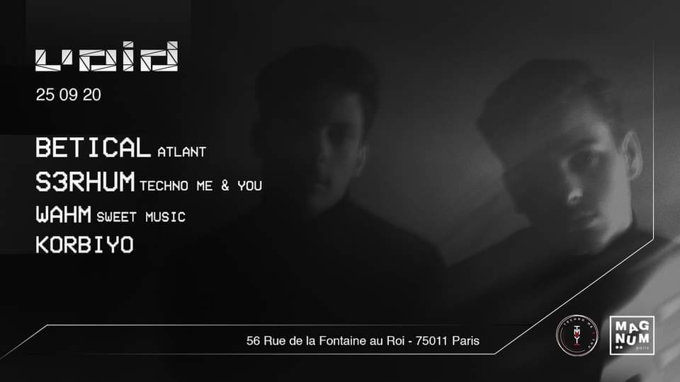 Void W/ Betical, S3rhum, Wahm (Dj Set), Korbiyo