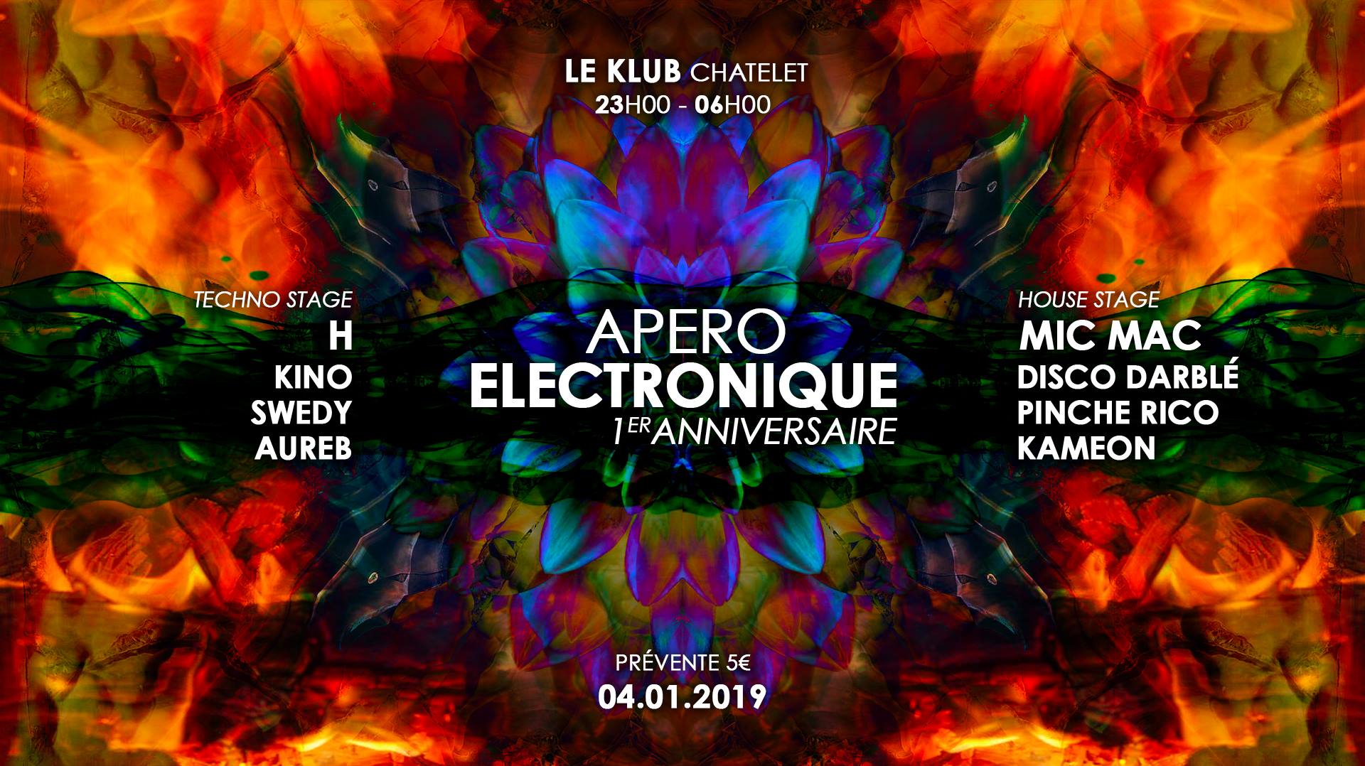 Apero Electronique : 1 An D'amour