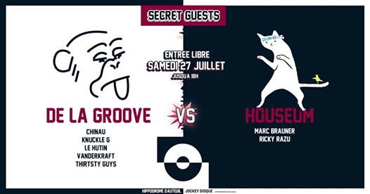De La Groove Vs Houseum + Secret Guests