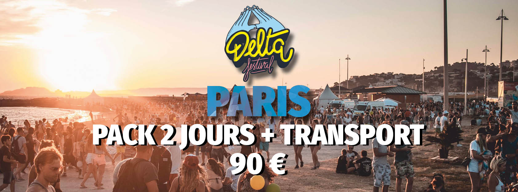 Pass 2 Jours + Transport Paris/Marseille - Aller/Retour