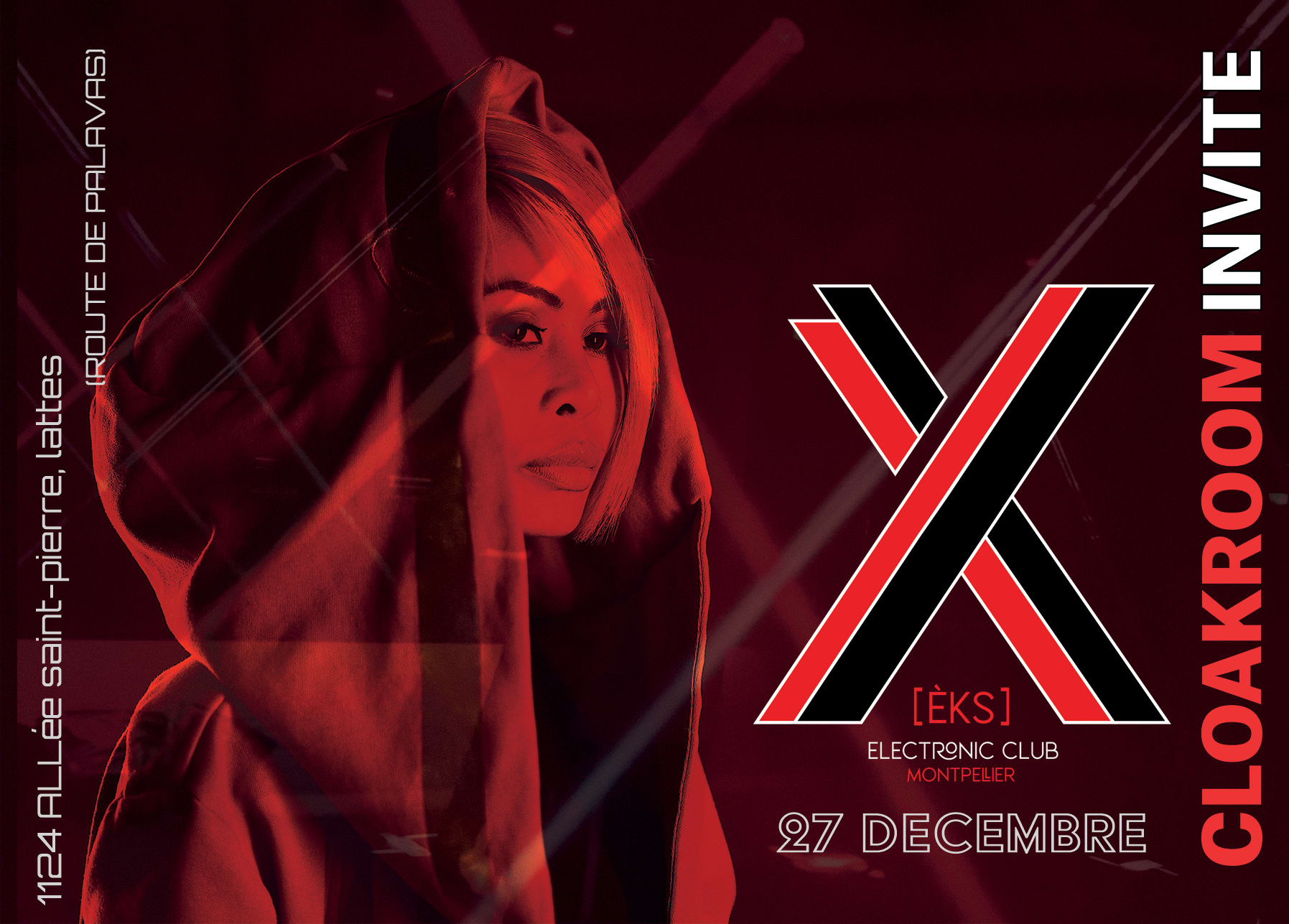 Cloakroom Invite : Nakadia, Manue G, Fred B Side, Lorent Air