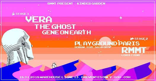 Kinder Garden X Vera The Ghost Gene On Earth Playground Rmmt