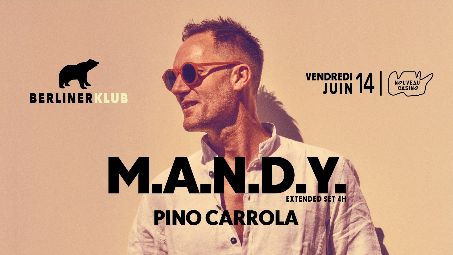 Berliner Klub : Mandy (Extended Set), Pino Carrola