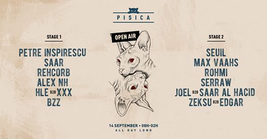 Pisica Open Air : Petre Inspirescu, Seuil, Max Vaahs & More