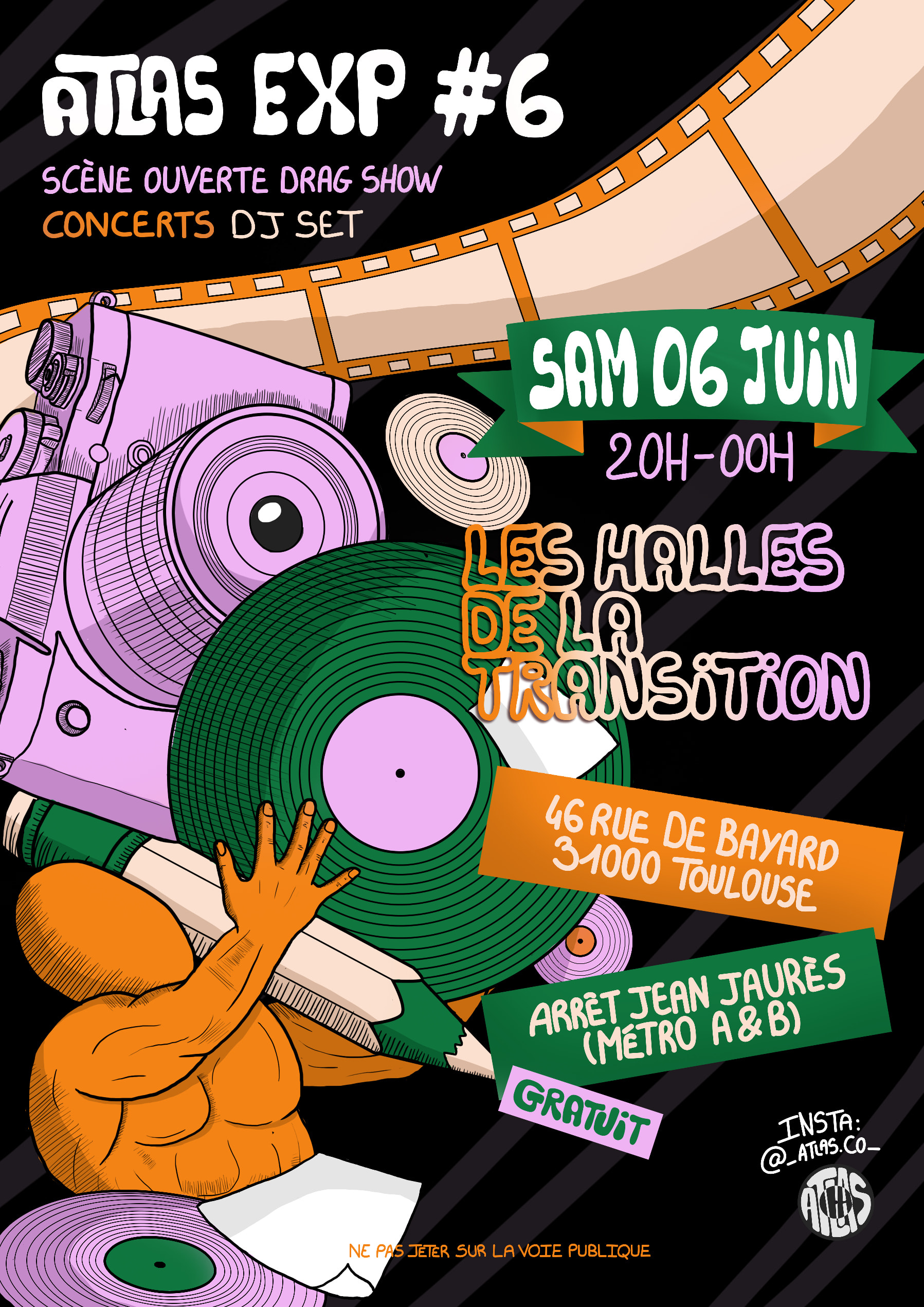 Scène Ouverte Atlas Collectif X Les Halles De La Transition