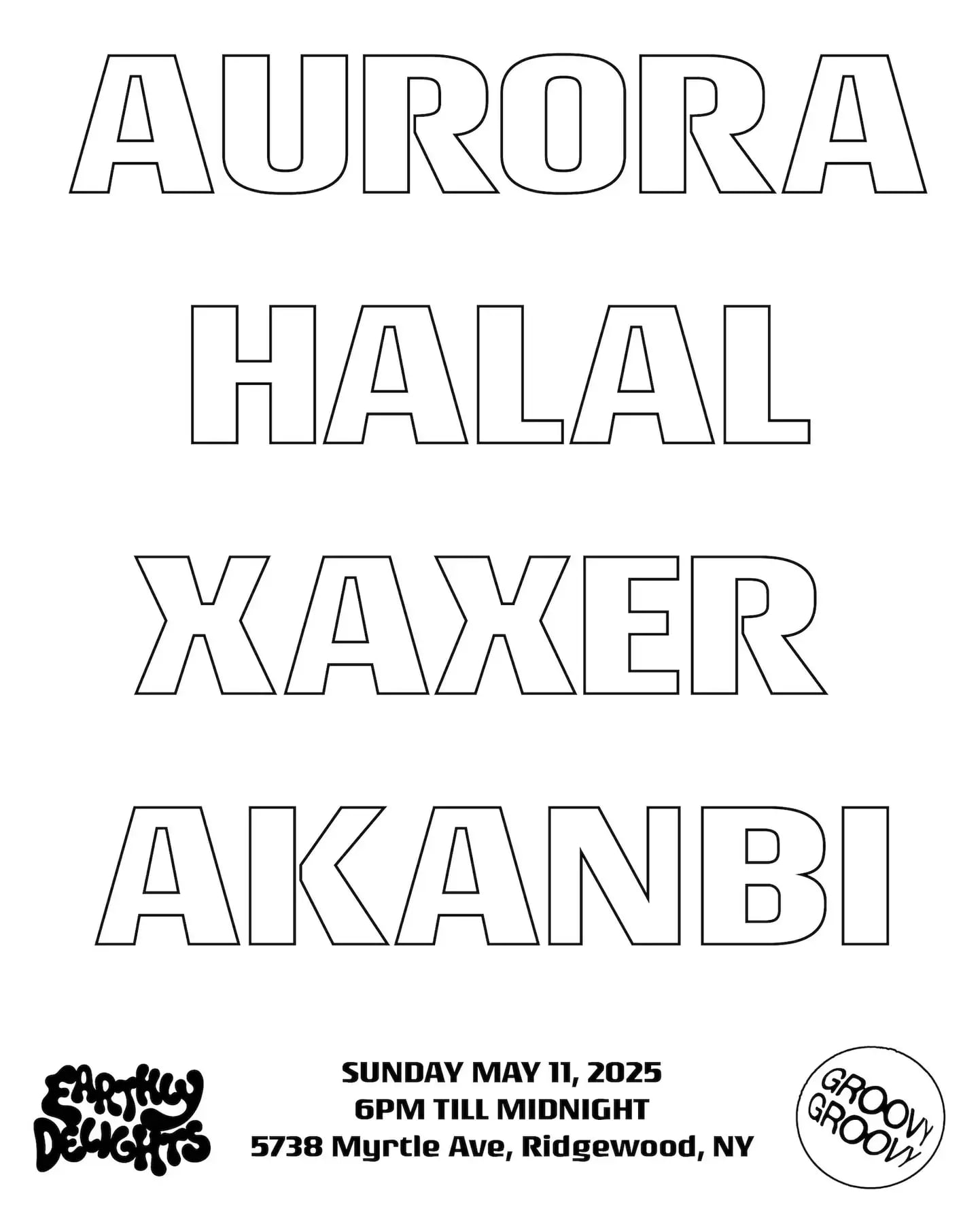 Groovy Groovy — Aurora Halal, Xaxer & Akanbi