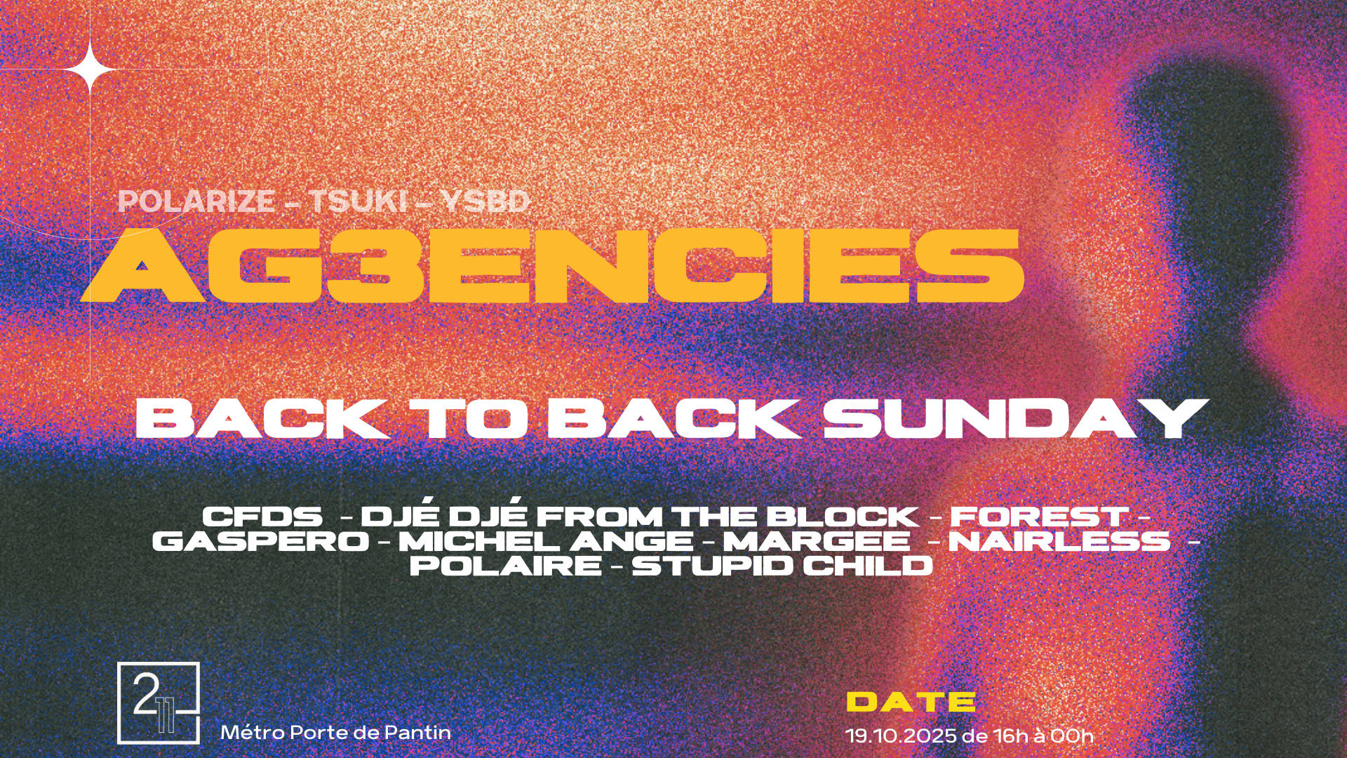 Ag3ncies - Sunday Day Party