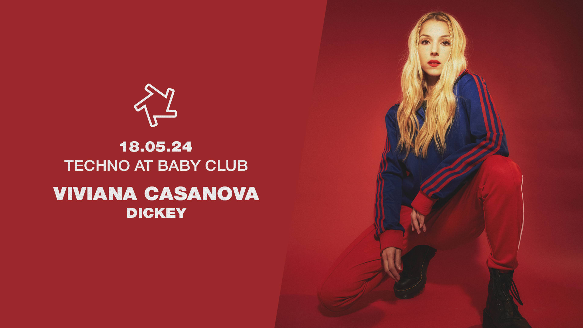 Techno At Baby Club : Viviana Casanova + Dickey