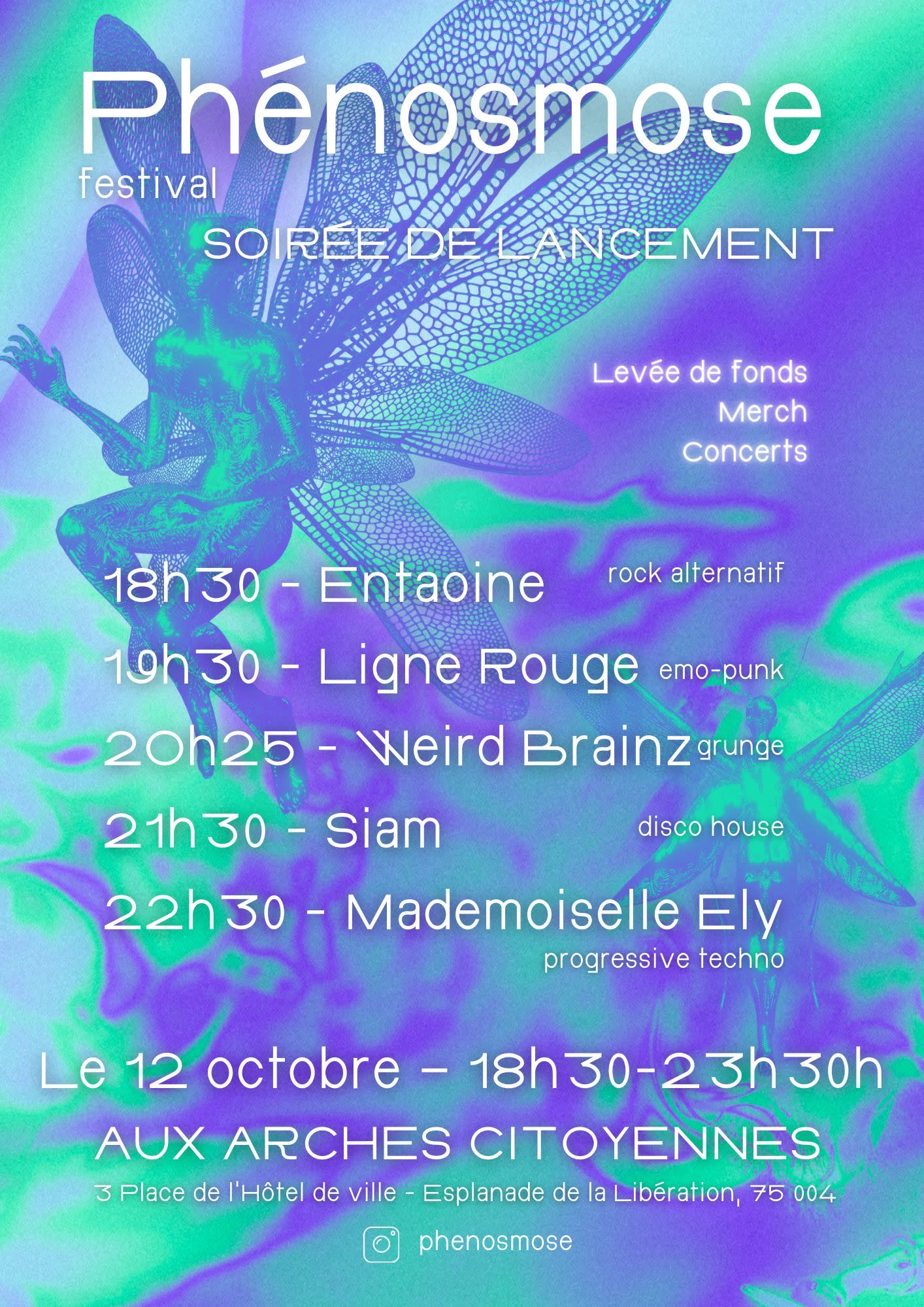 Phénosmose Festival - Soirée De Lancement