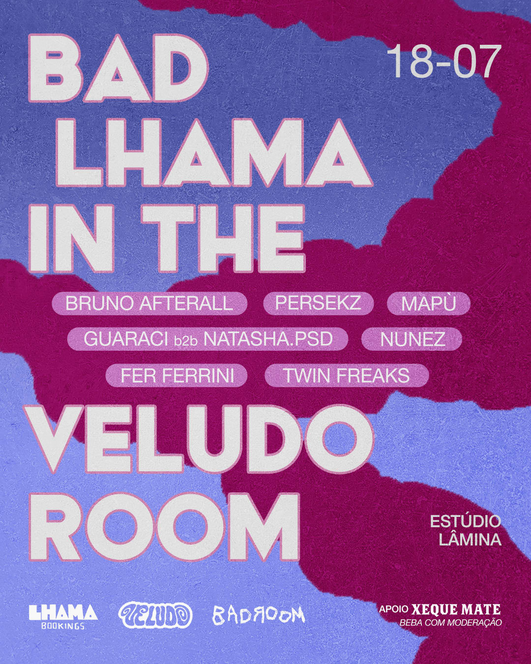 Bad Lhama In The Veludo Room