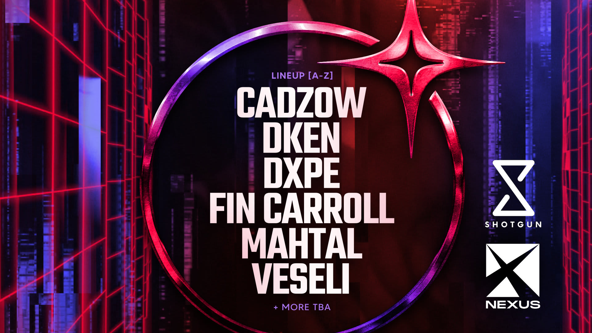Prty X Nexus : Dxpe | Veseli | Mahtal | Cadzow & More