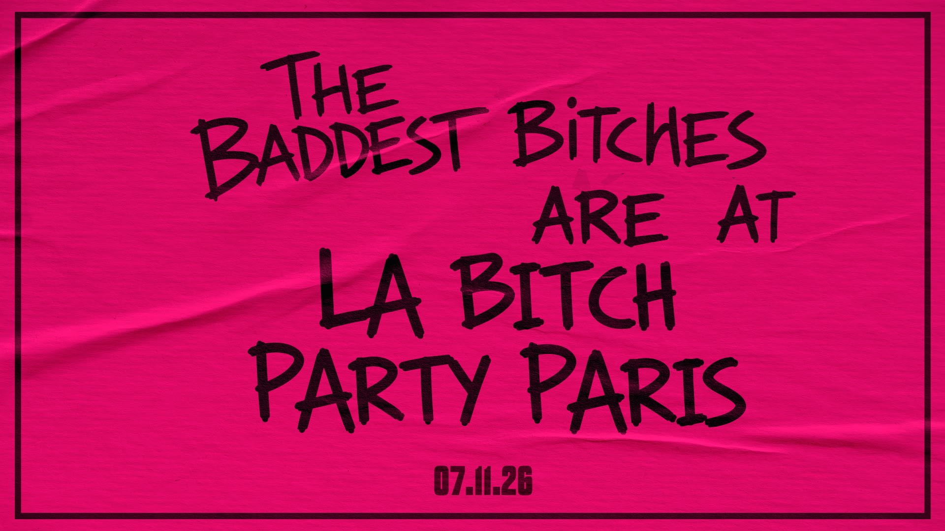 It's Baddest Bitch Party