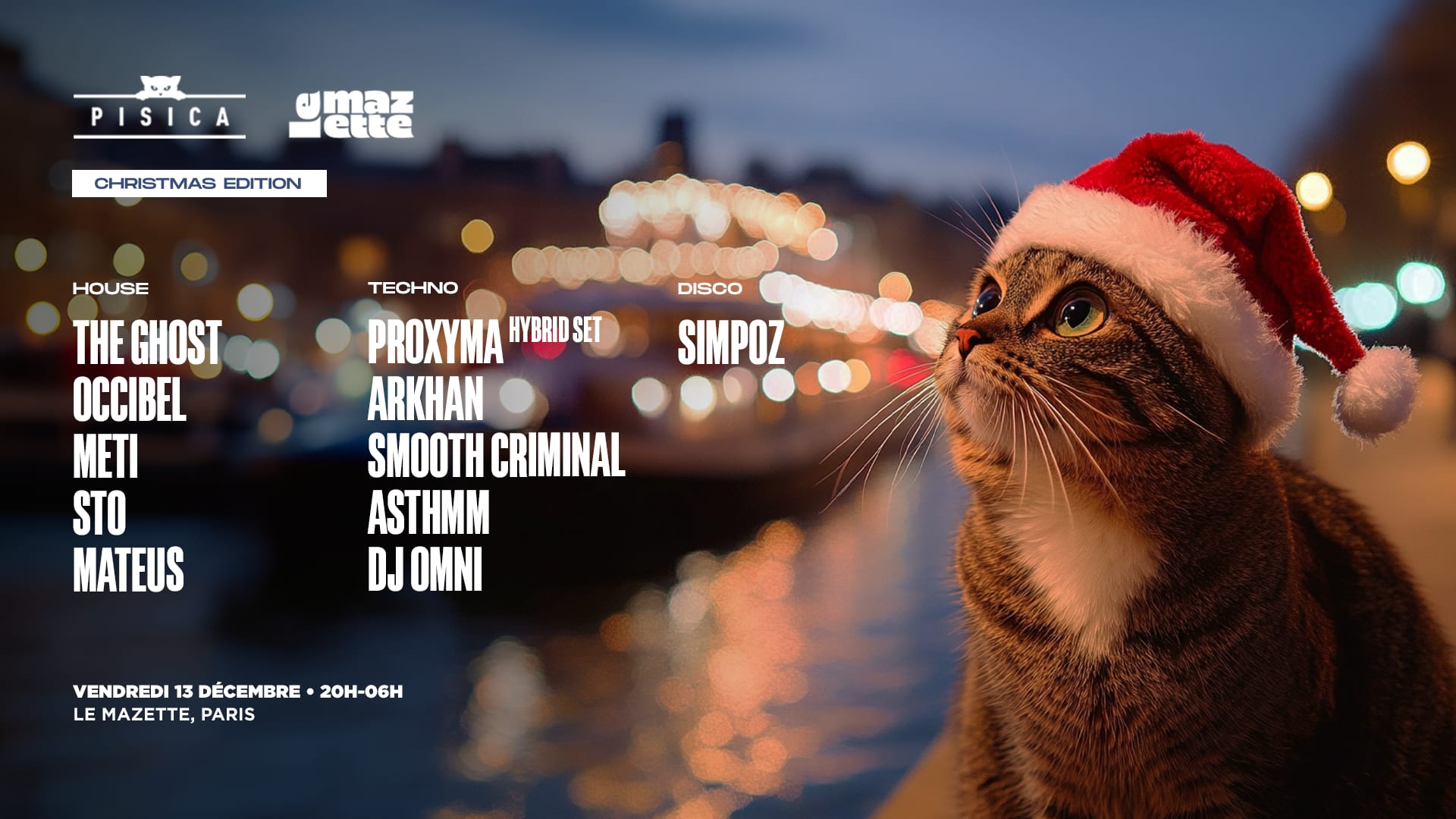 Pisica X Le Mazette : Christmas Edition