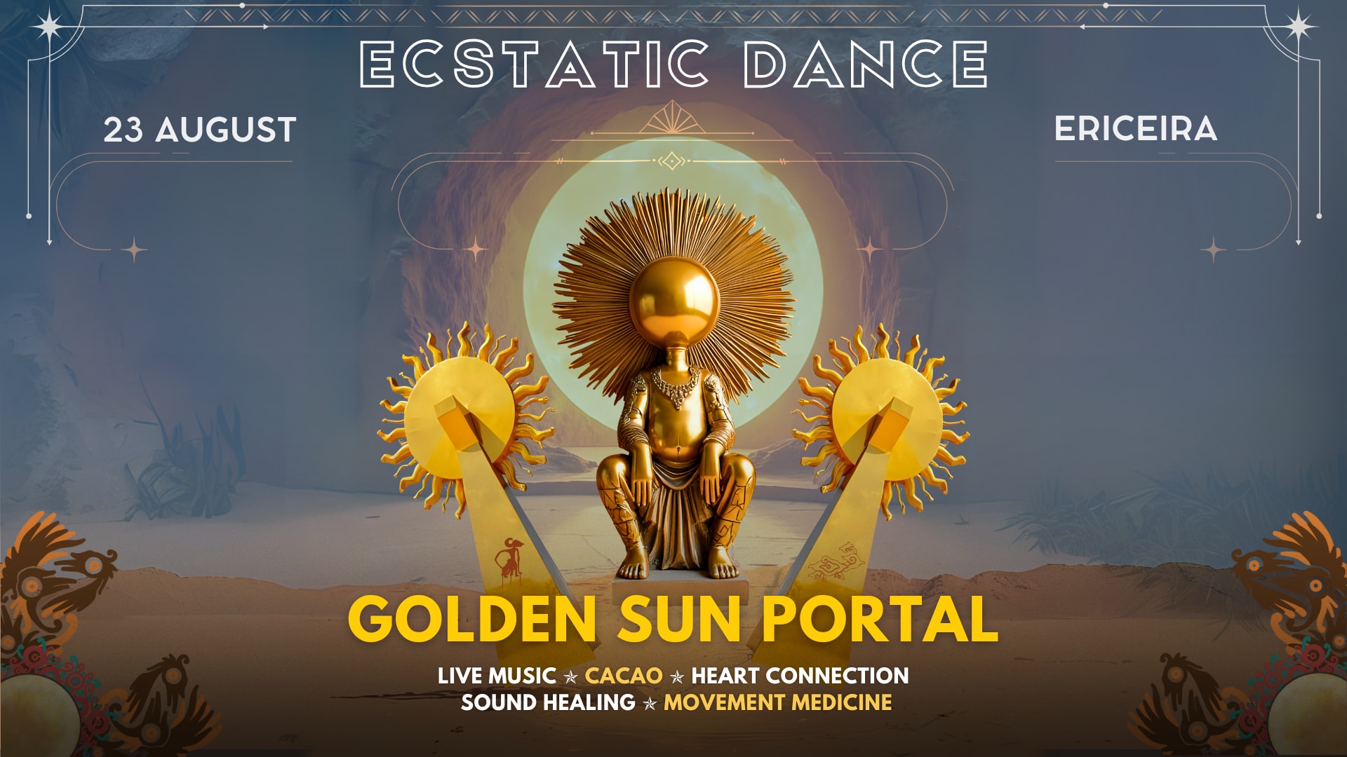 Golden Sun Portal • Ecstatic Dance