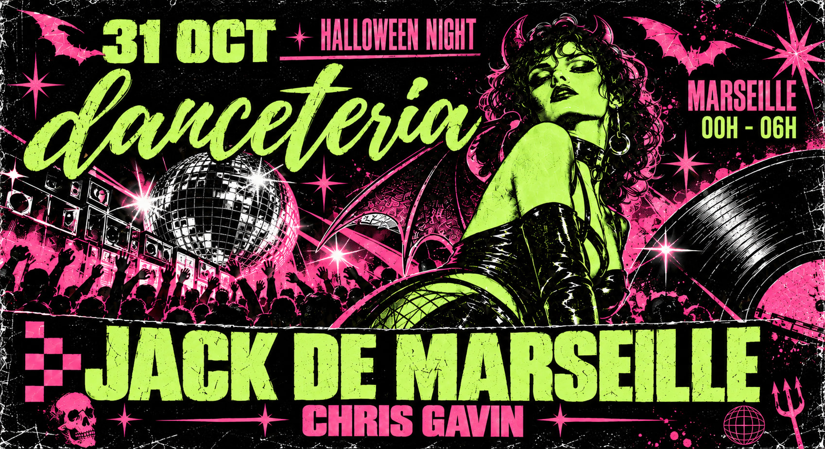 Halloween Night W/ Jack De Marseille + Guests