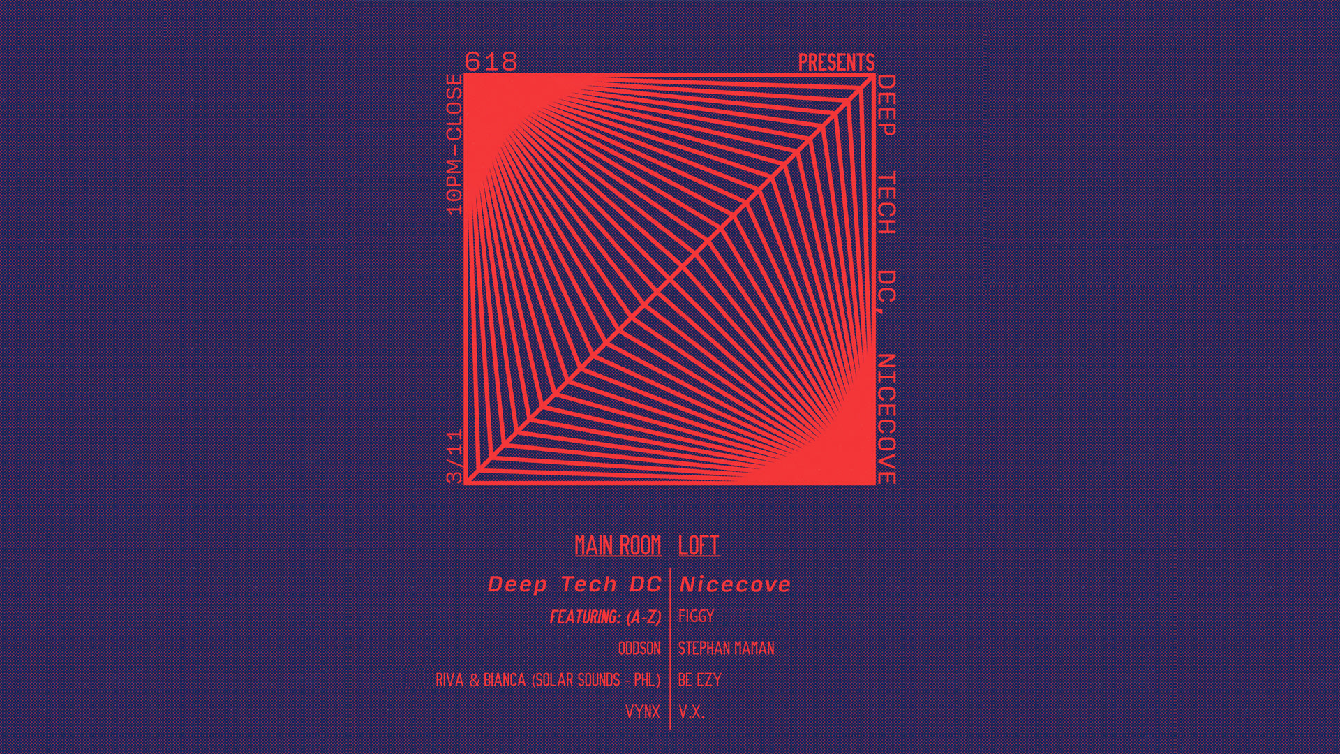 618 Presents: Deep Tech DC, Nicecove