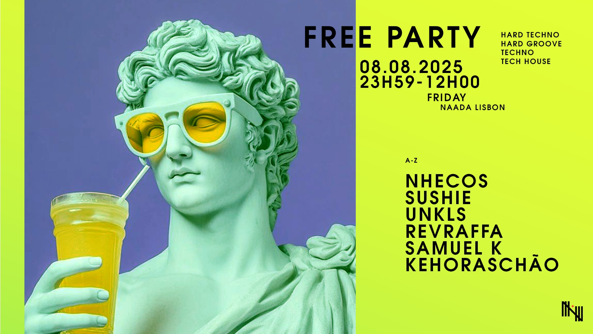 Free Party - Nhecos, Sushie, Unkls, Revraffa & More