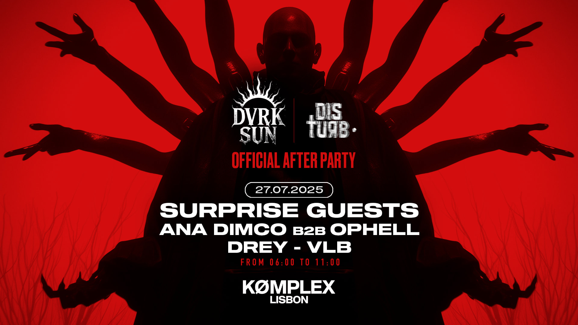 Dvrksun 3.0 & Disturb Official Afterave W/ Surprise Guests
