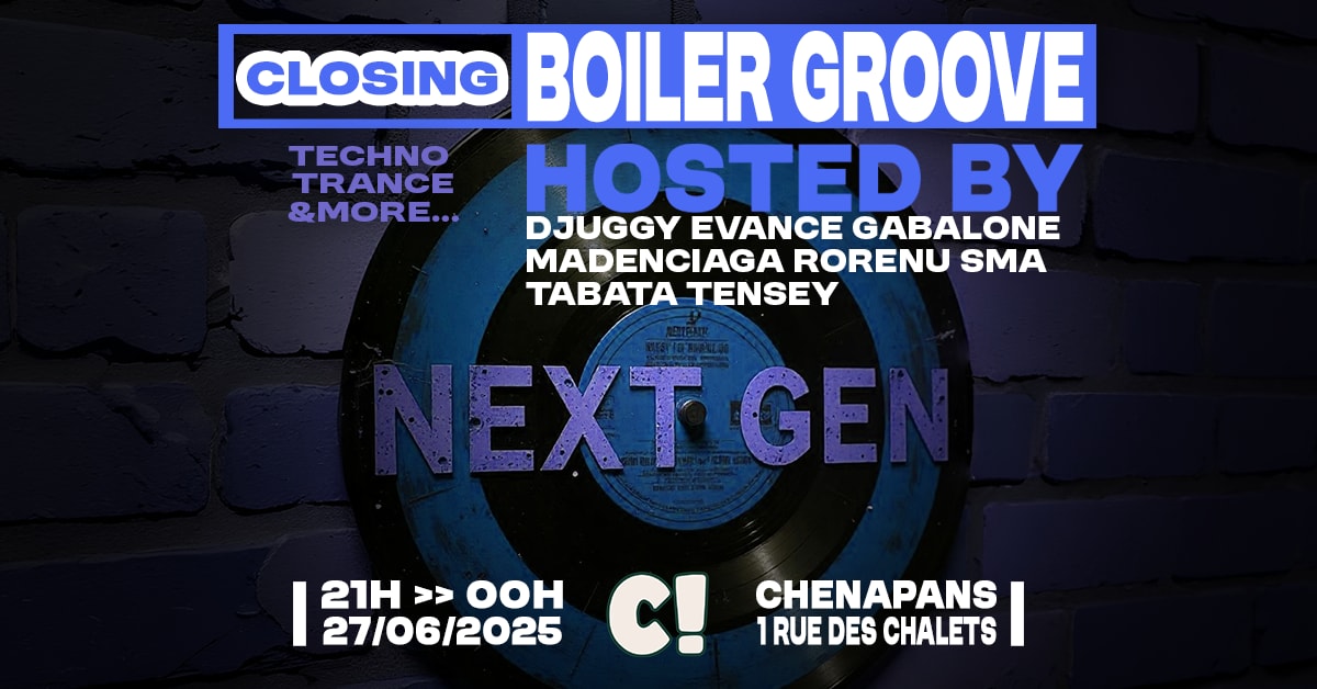 Closing Boiler Groove - The Last Night !