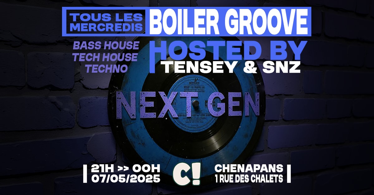 Boiler Groove - Tous Les Mercredis - 07.05