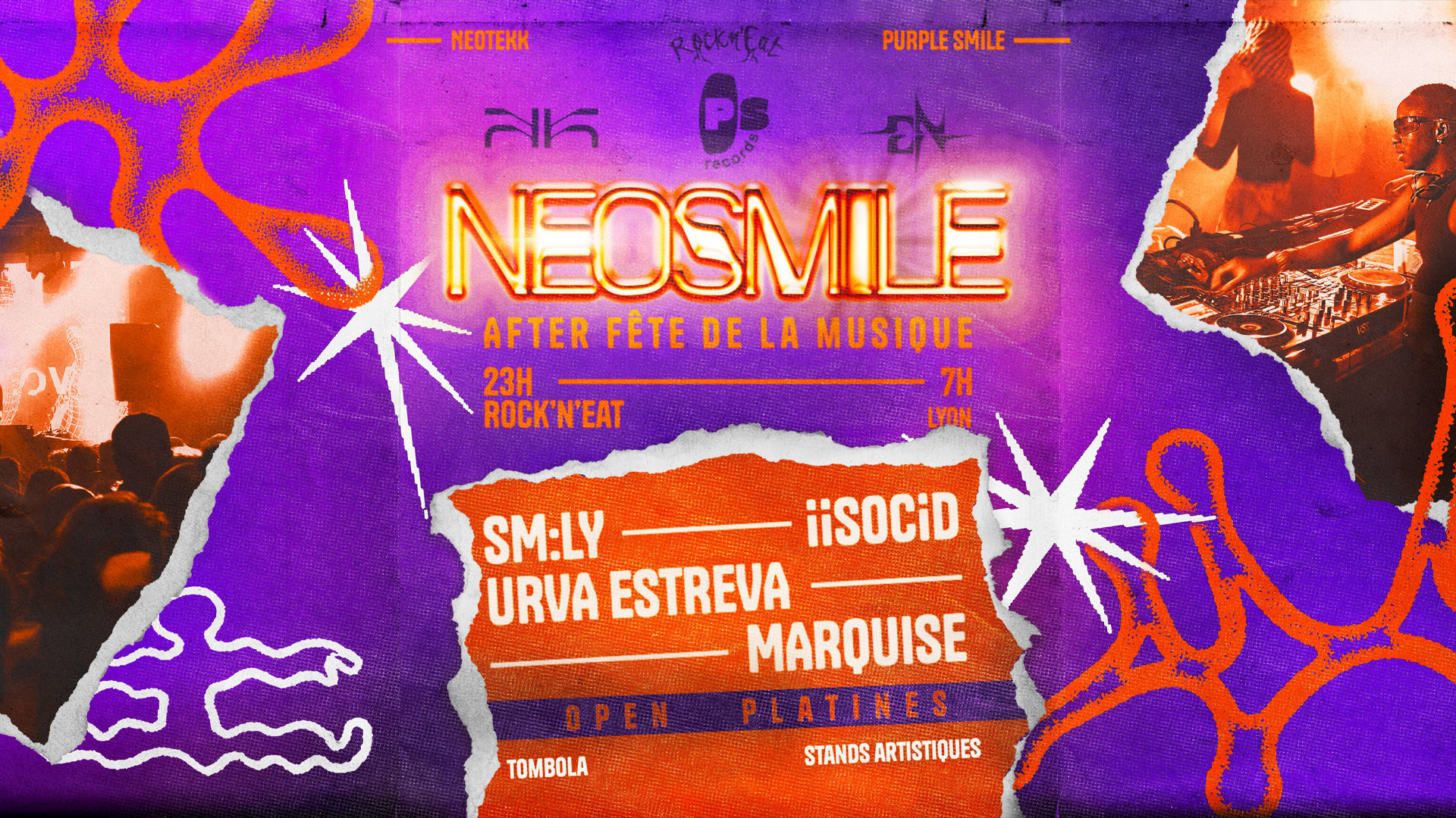 After Fdlm - Neotekk X Purple Smile @Rock'n Eat