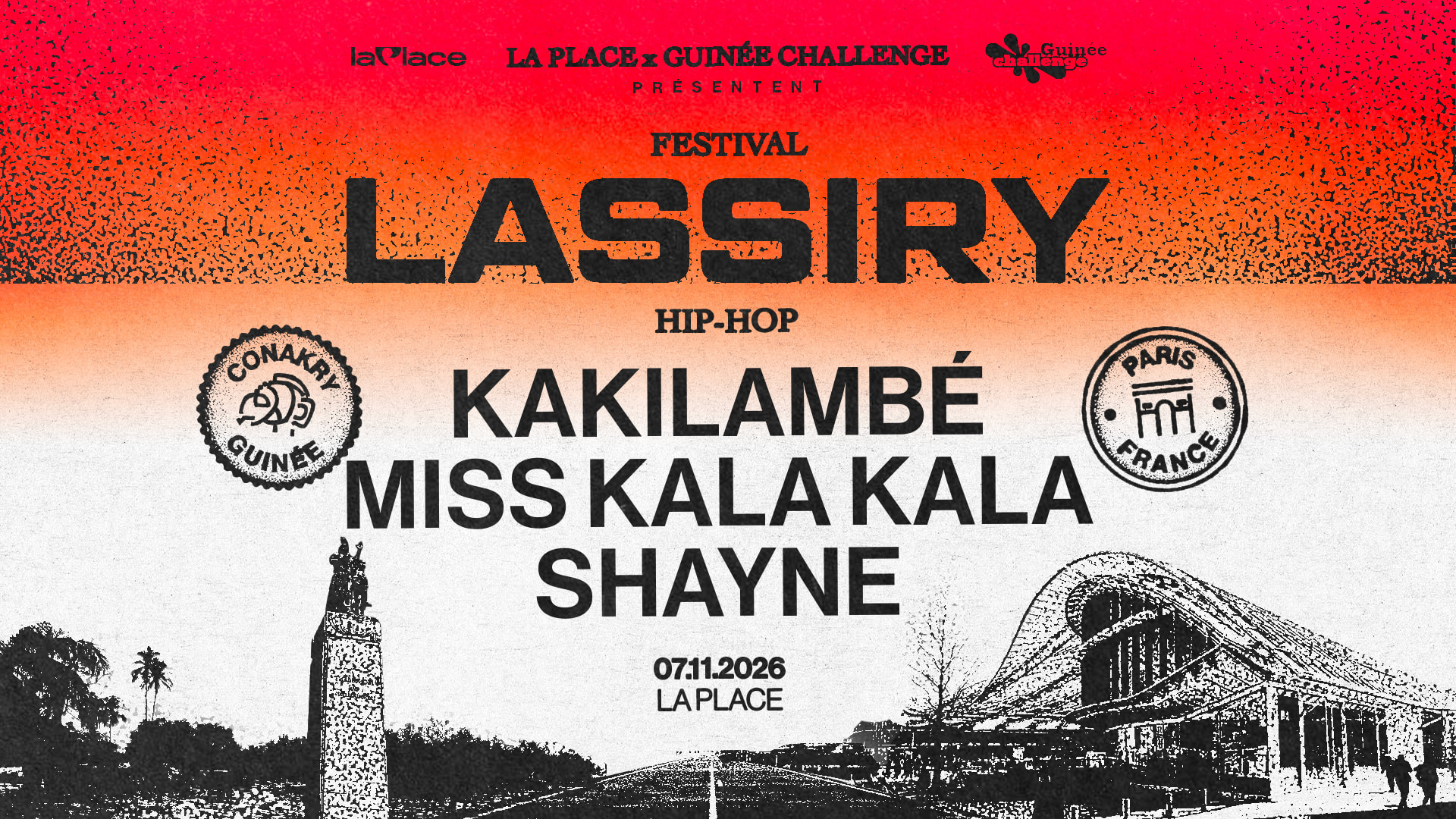 Shayne, Miss Kala Kala & Kakilambé ·Festival Lassiry Hip Hop