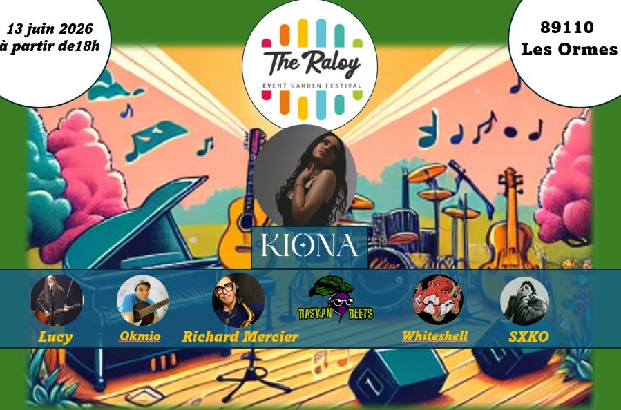 The Raloy Music Garden Festival - 13 Juin 2026