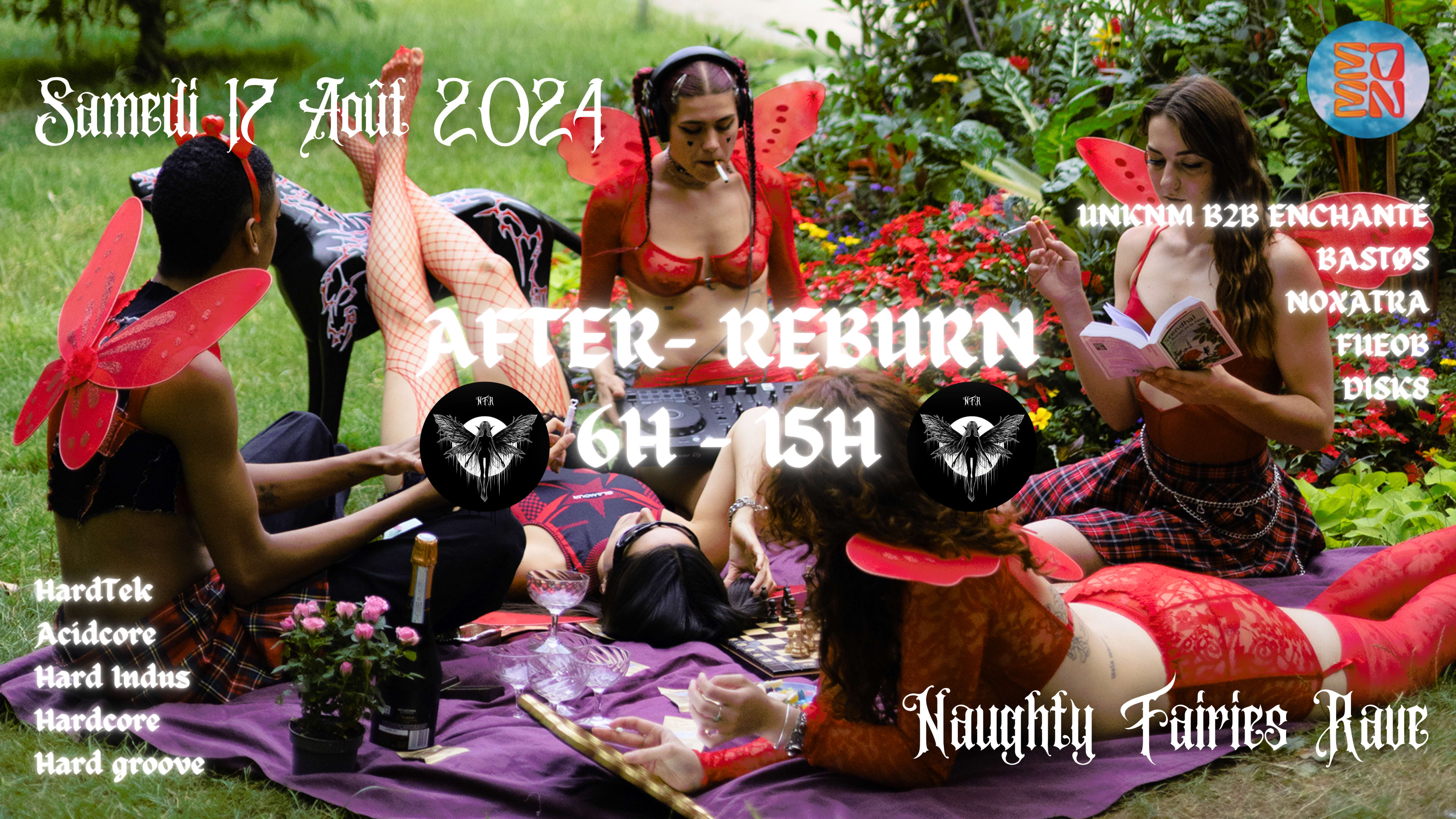 Naughty Fairies Rave - After Reburn