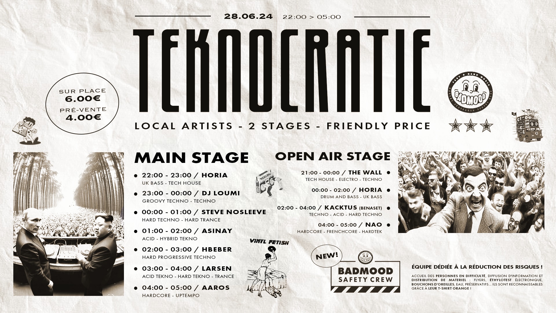 Teknocratie #7 - Local Artists / 2 Stages