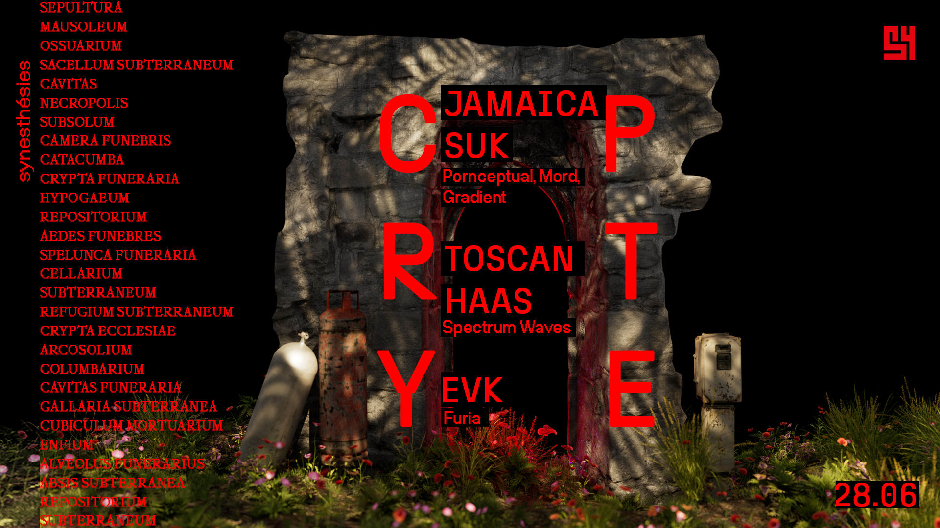 Synesthésies I: Jamaica Suk (Pornceptual), Toscan Haas, Evk