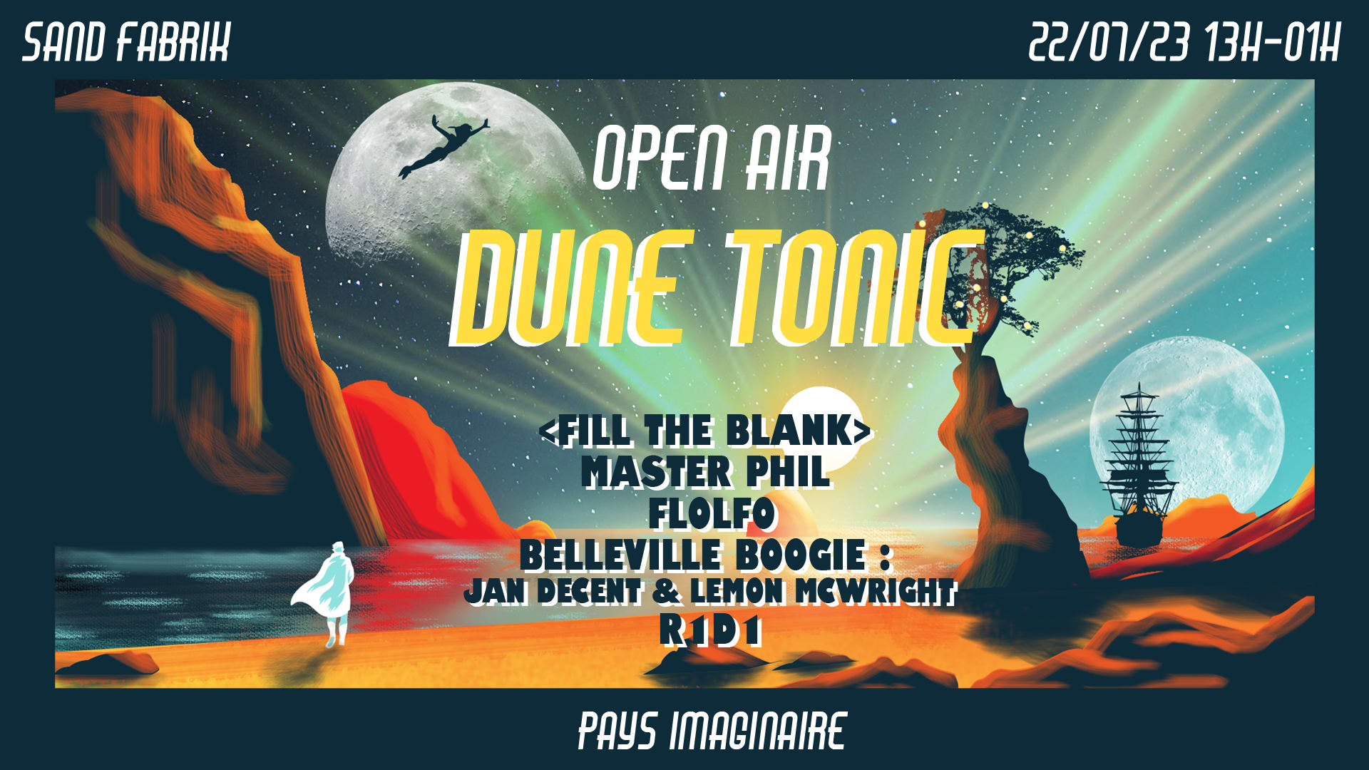 Dune Tonic Open Air - Pays Imaginaire
