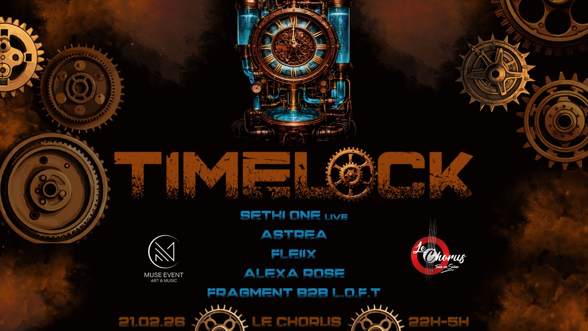 Timelock - Muse Event Art & Music
