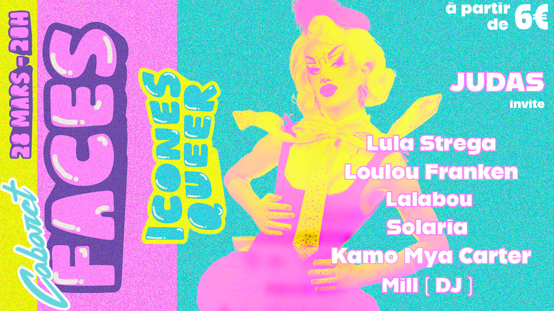 Le Cabaret Faces Rend Hommages Aux Icones Queers
