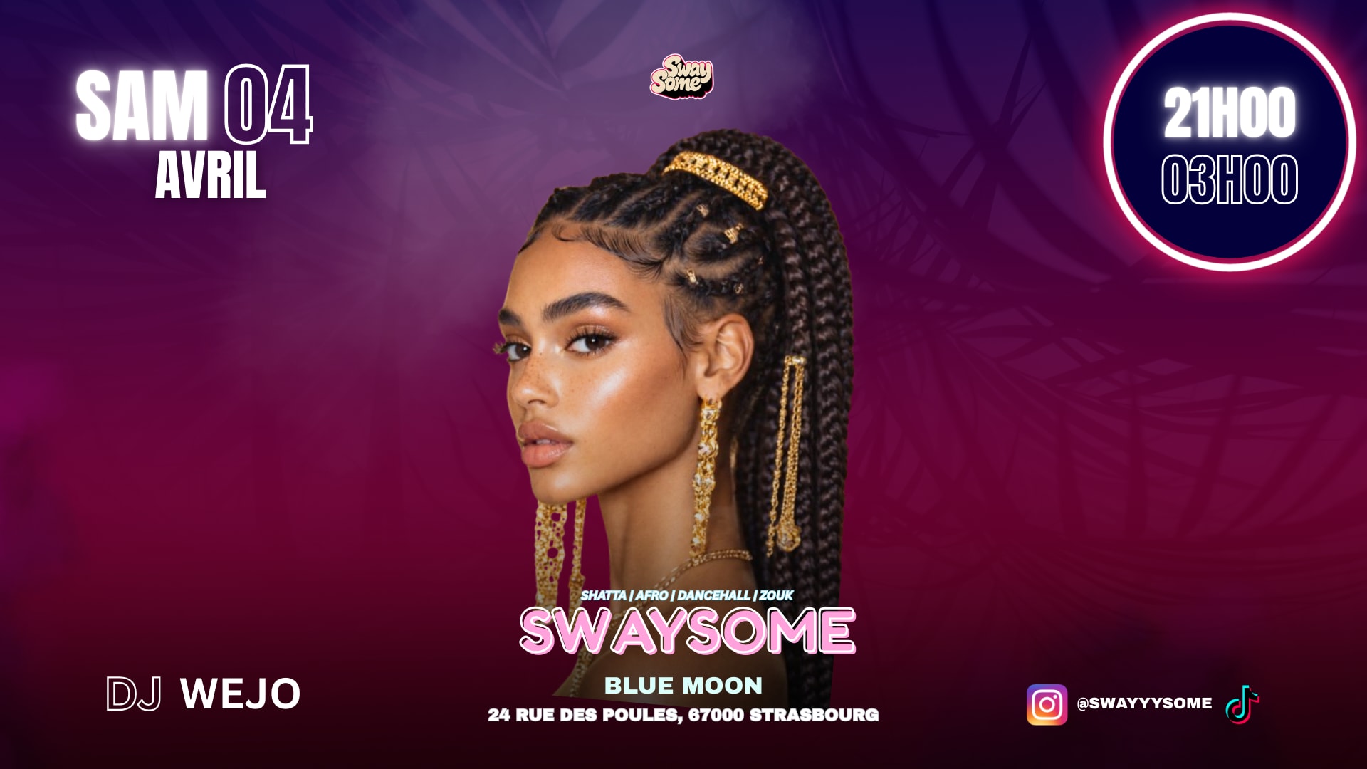 Swaysome-Strasbourg/Shatta/Zouk/Dancehall