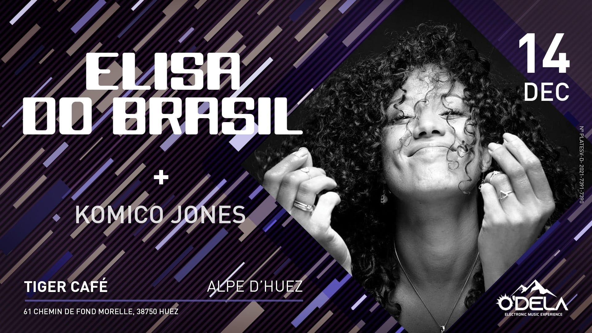 Elisa Do Brasil - Alpes Winter Tour @ Le Tiger  Alpes D'huez