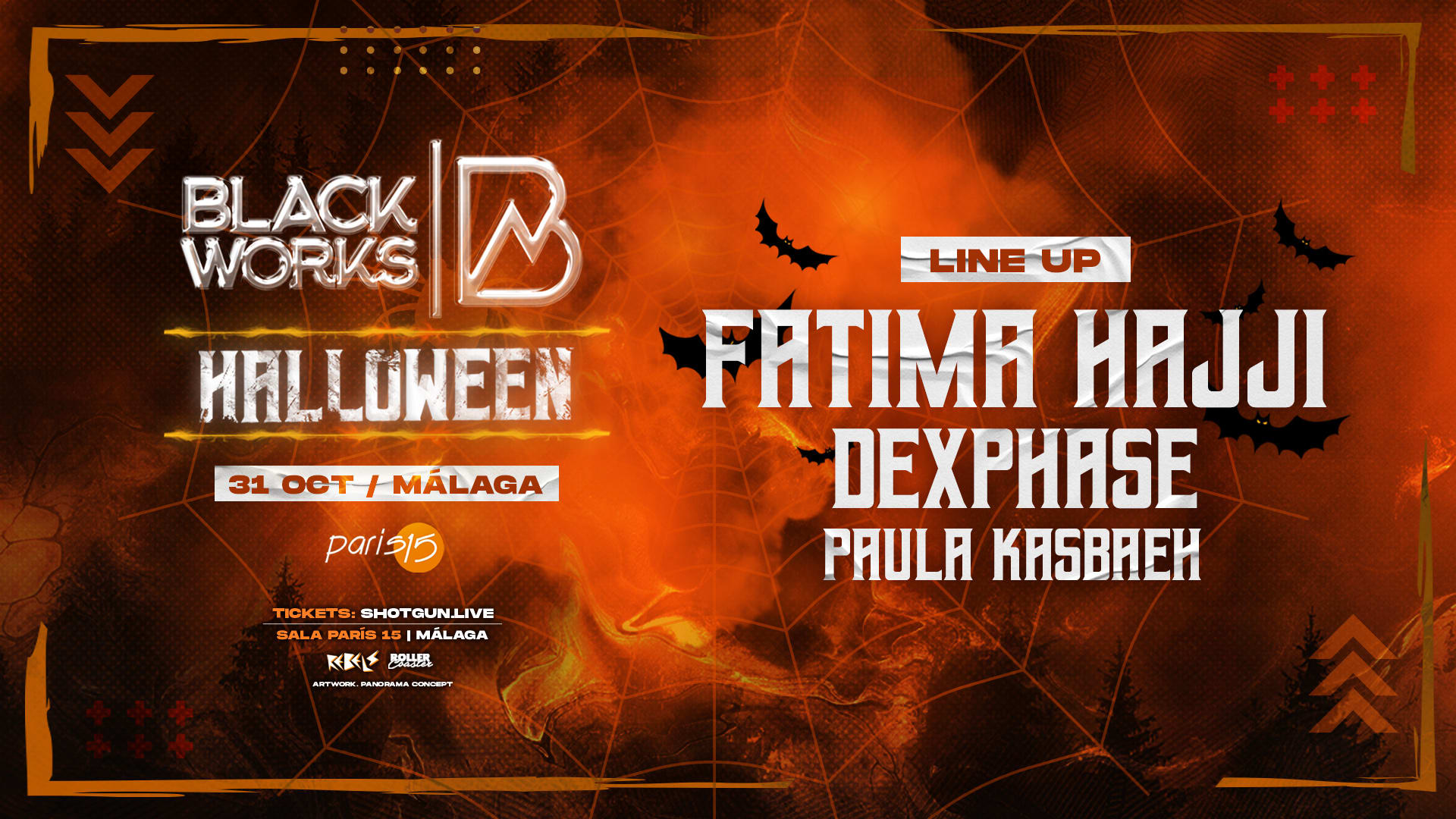 Blackworks Halloween Malaga