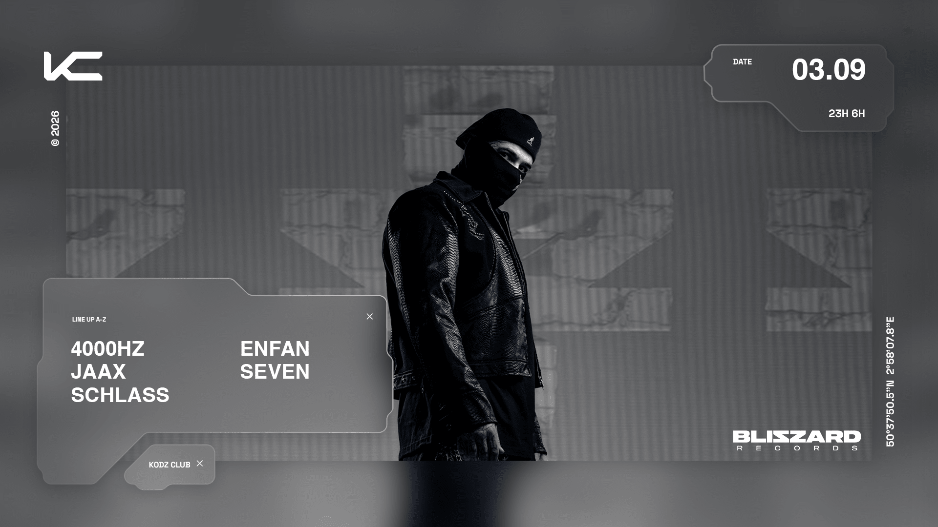 Kodz X Blizzard Presents Schlass - Enfan - 4000hz & More