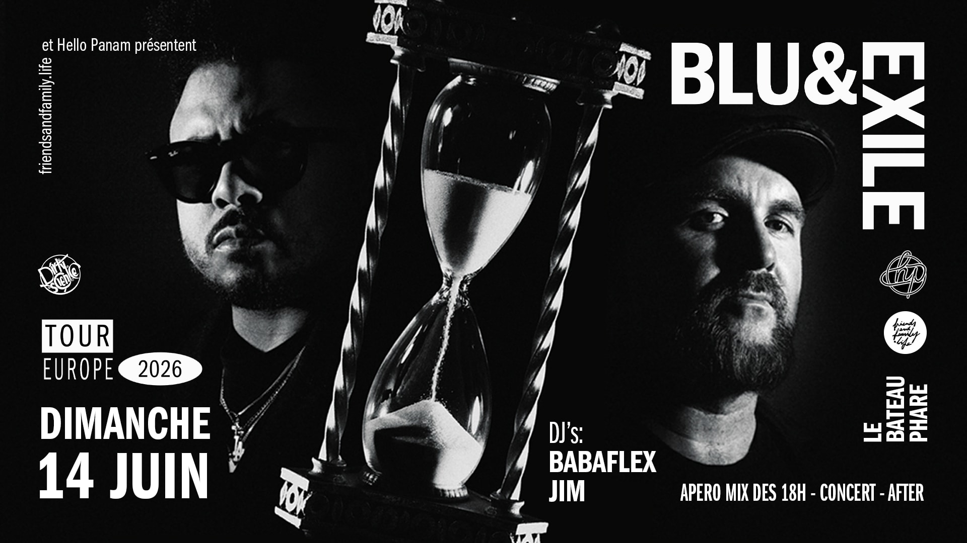 Blu & Exile En Concert À Paris