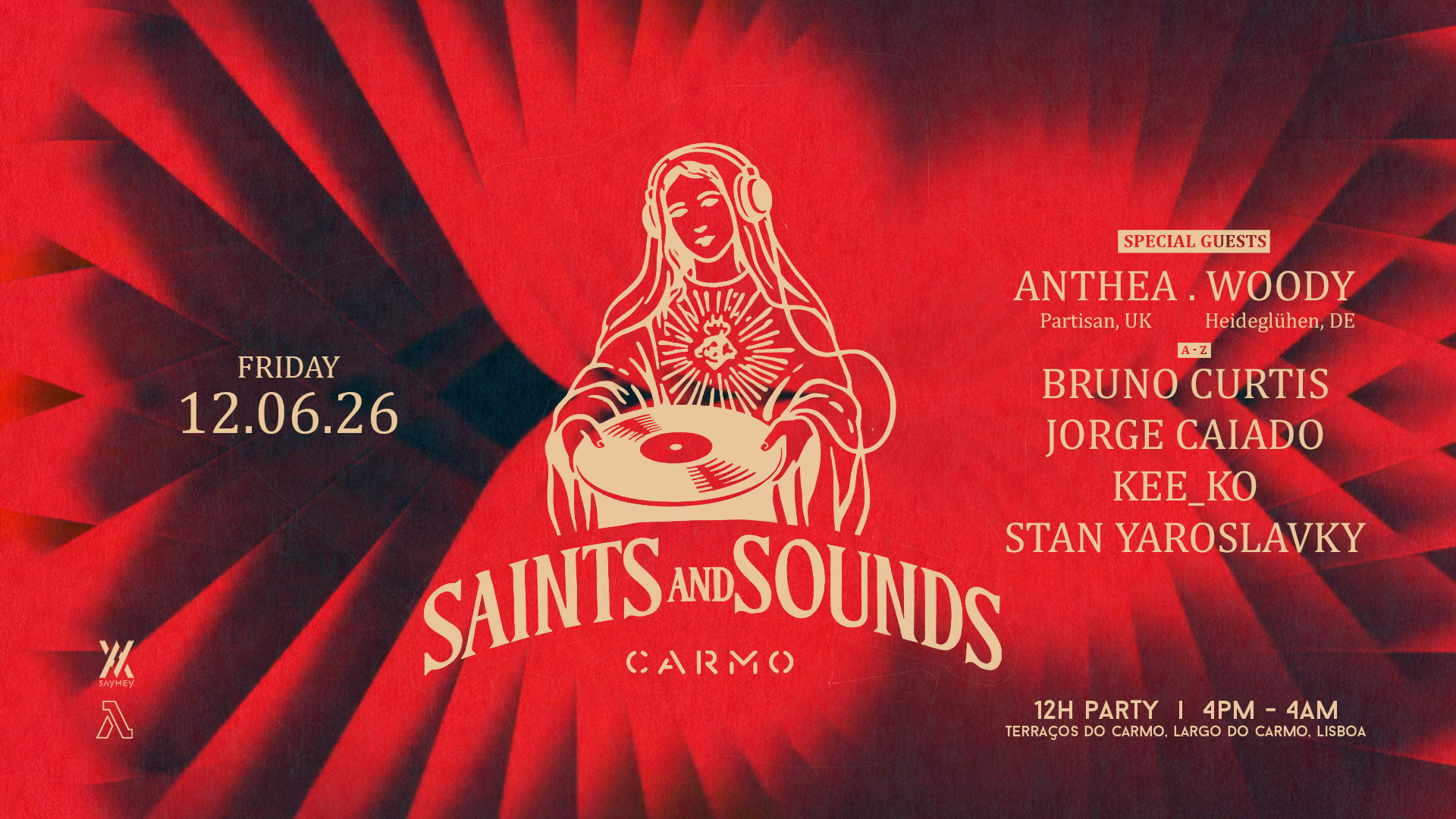 Saints And Sounds W/Anthea And Woody At Carmo Rooftop