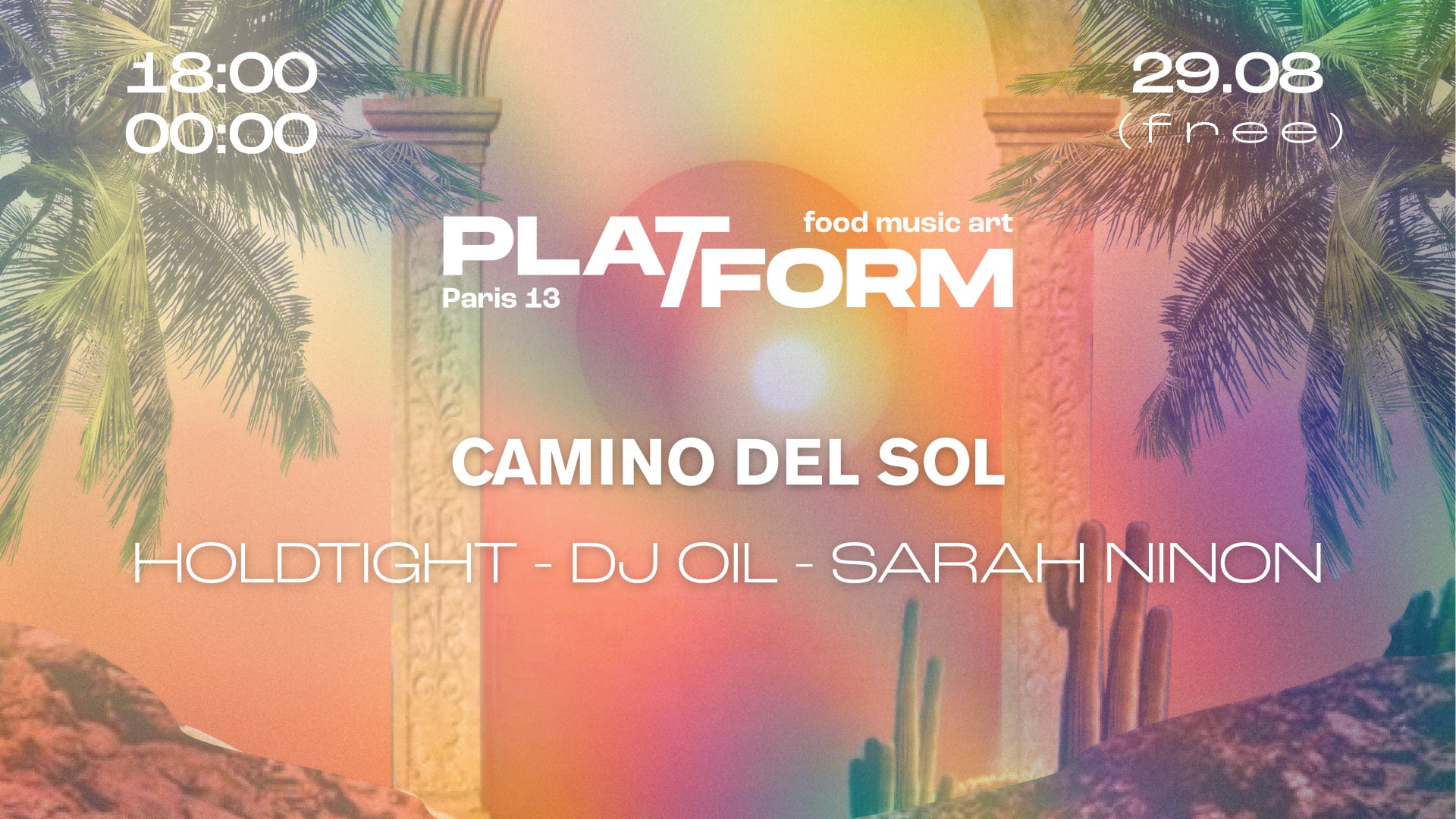 Camino Del Sol • Holdtight X Dj Oil X Sarah Ninon • Free