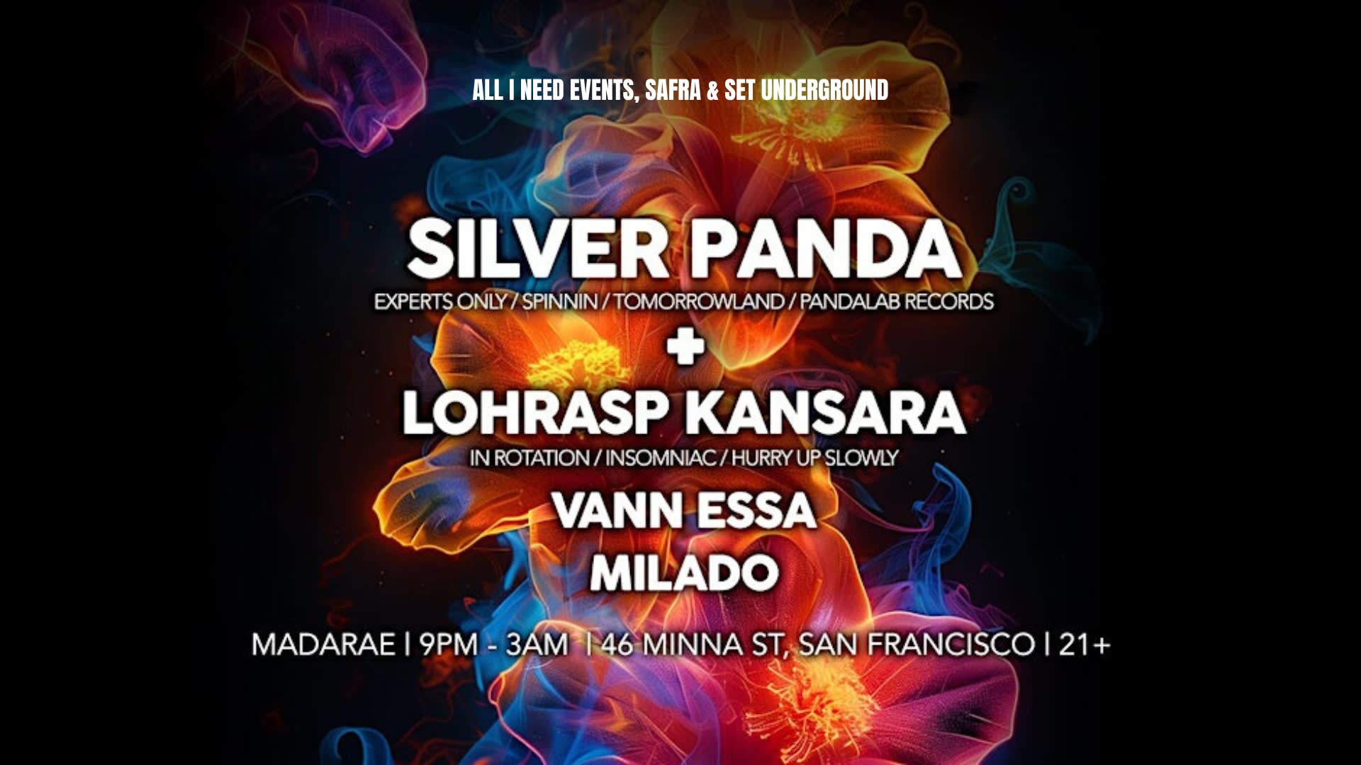 Silver Panda & Lohrasp Kansara At Madarae