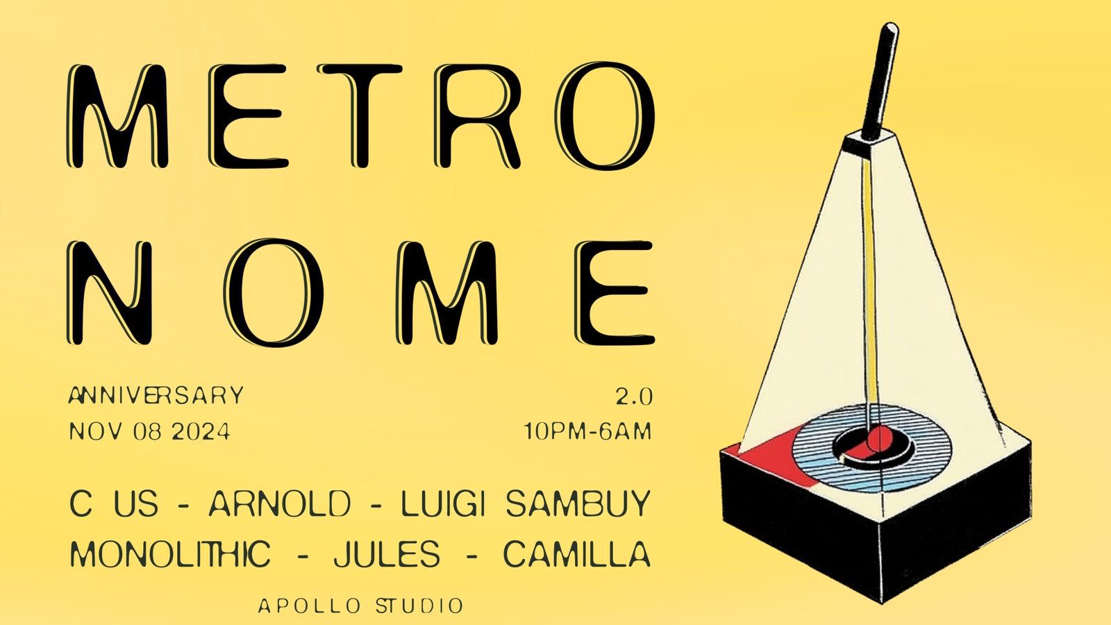 Metronome: 2 Year Anniversary