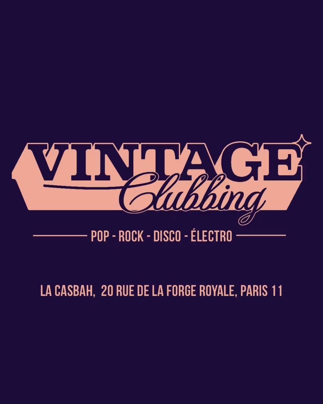Opening Week : Vintage Clubbing W/ Inès Flore