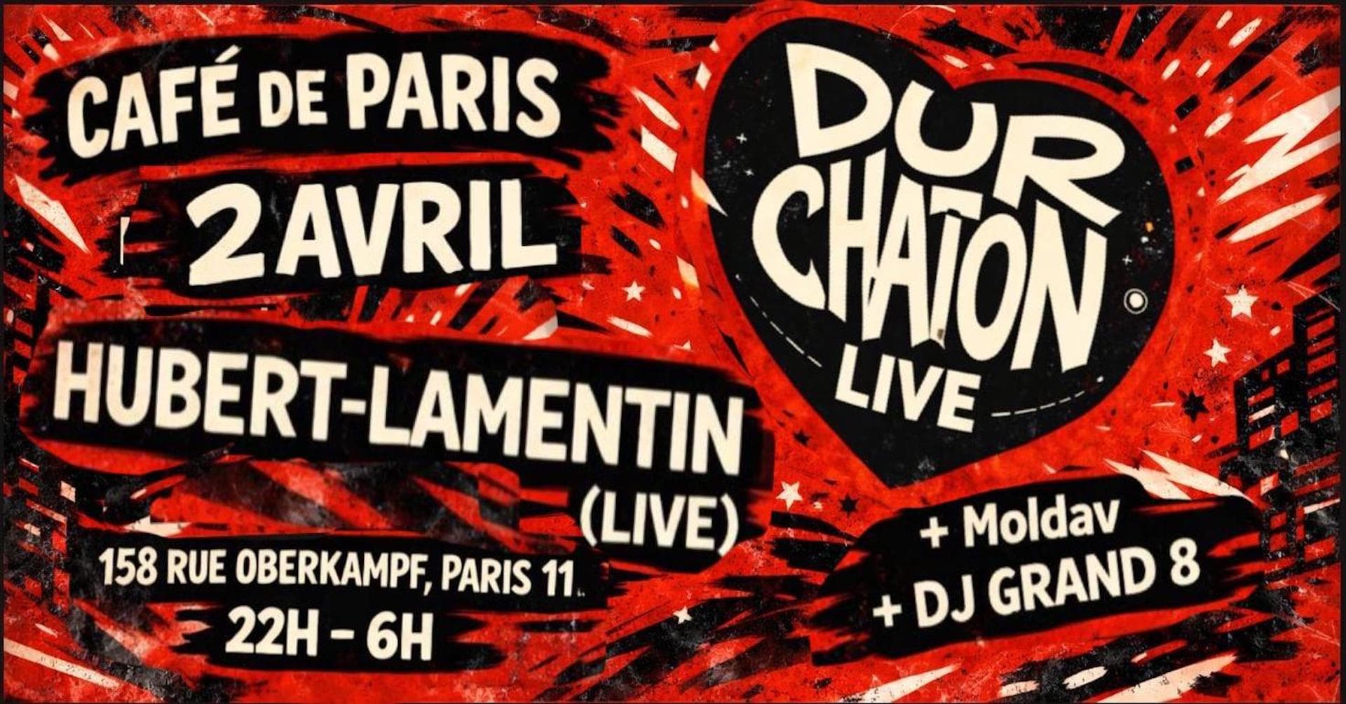 Concerts / Dur Chaton + Hubert Lamentin