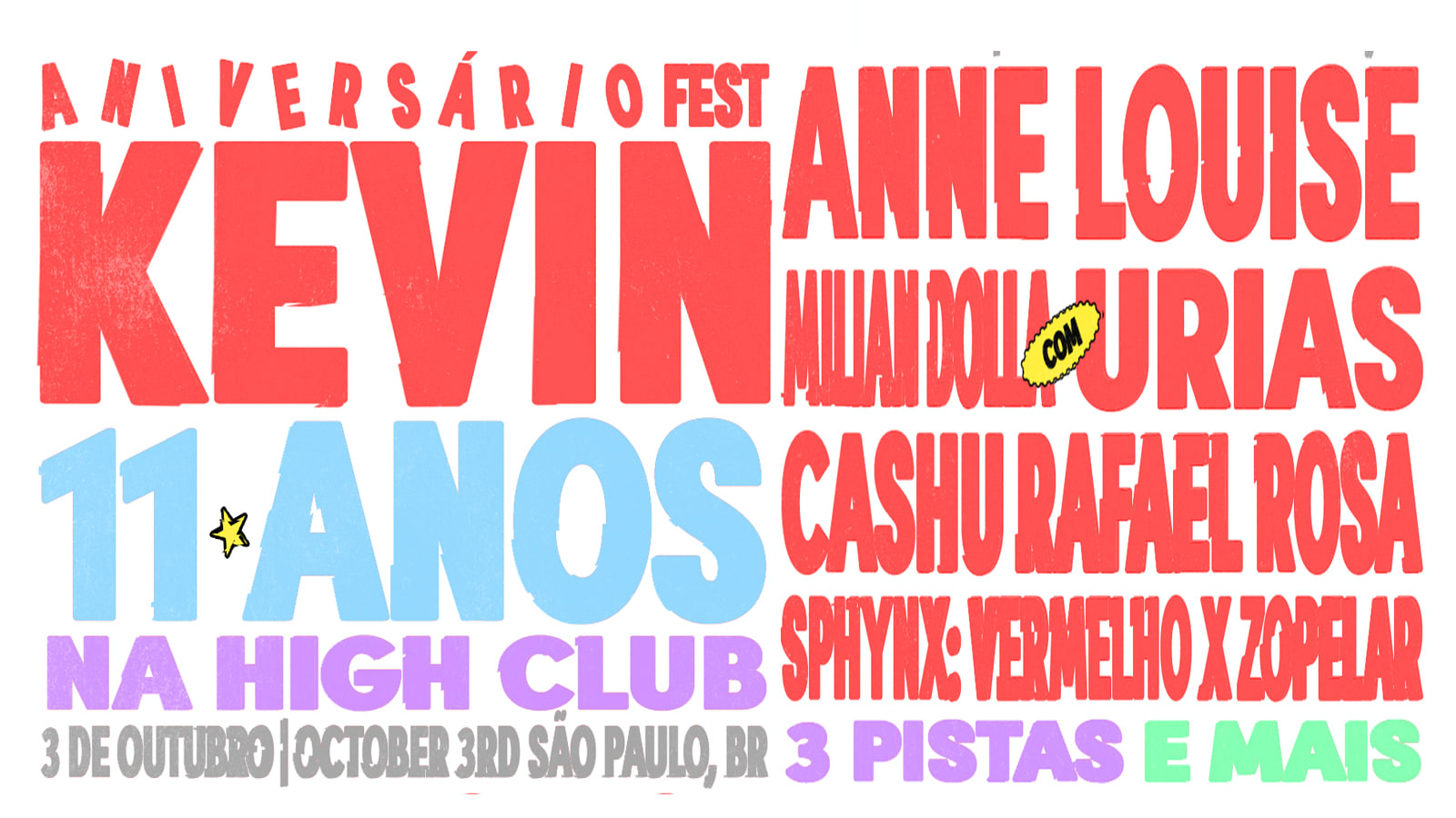 Kevin 11 Anos (Aniversário) C/ Anne Louise, Urias 3/10