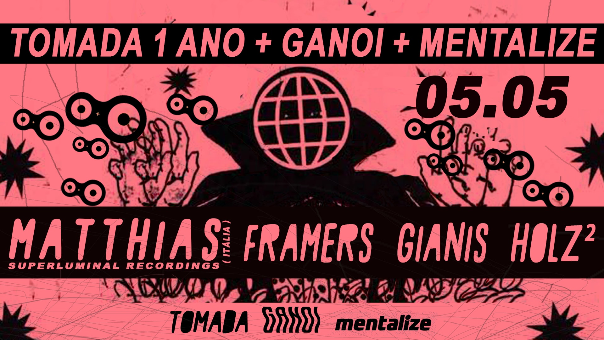 Tomada 1 Ano + Ganoi + Mentalize