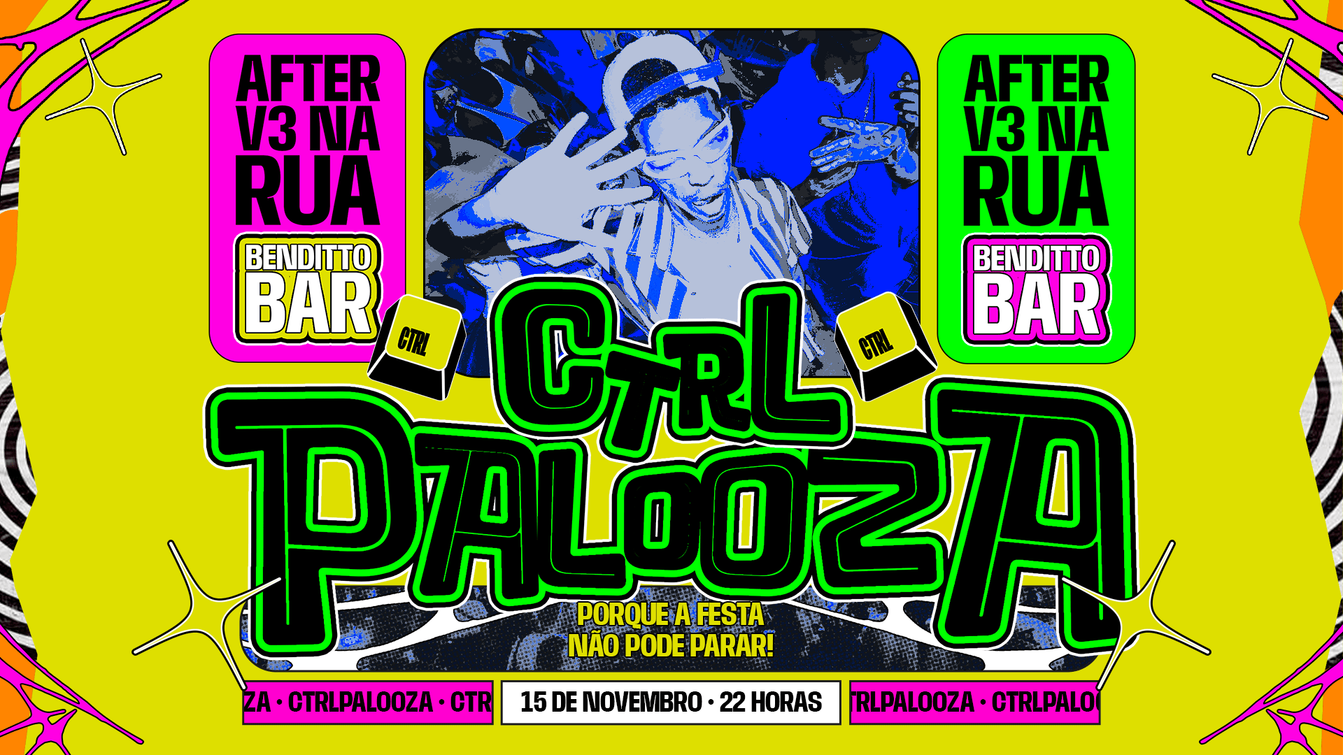 Ctrlpalooza - After V3 Na Rua
